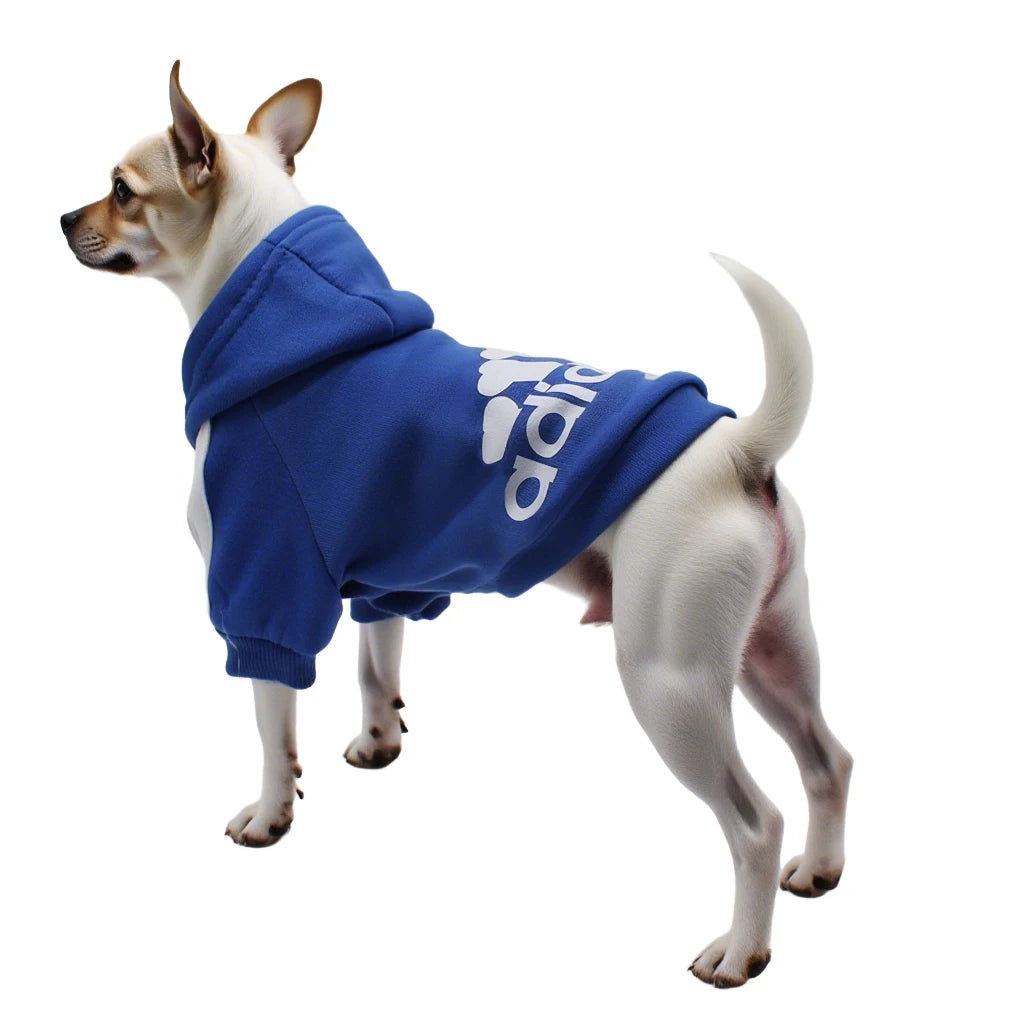 Adidog Pet - DogCotton Hooded Sweatshirt Warm Two-Legged Pets Jacket