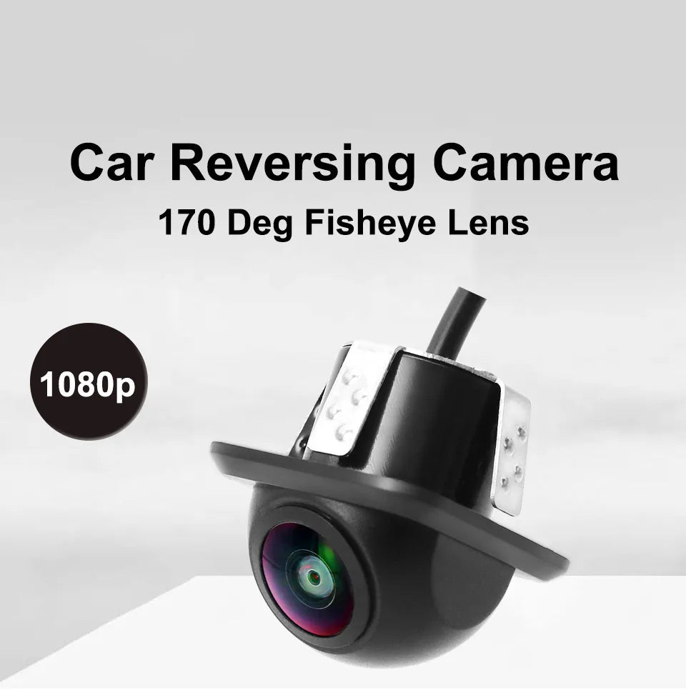 SMARTOUR Car Rear View Camera Night Vision Waterproof 170 Degree HD Video Fish Eye Lens