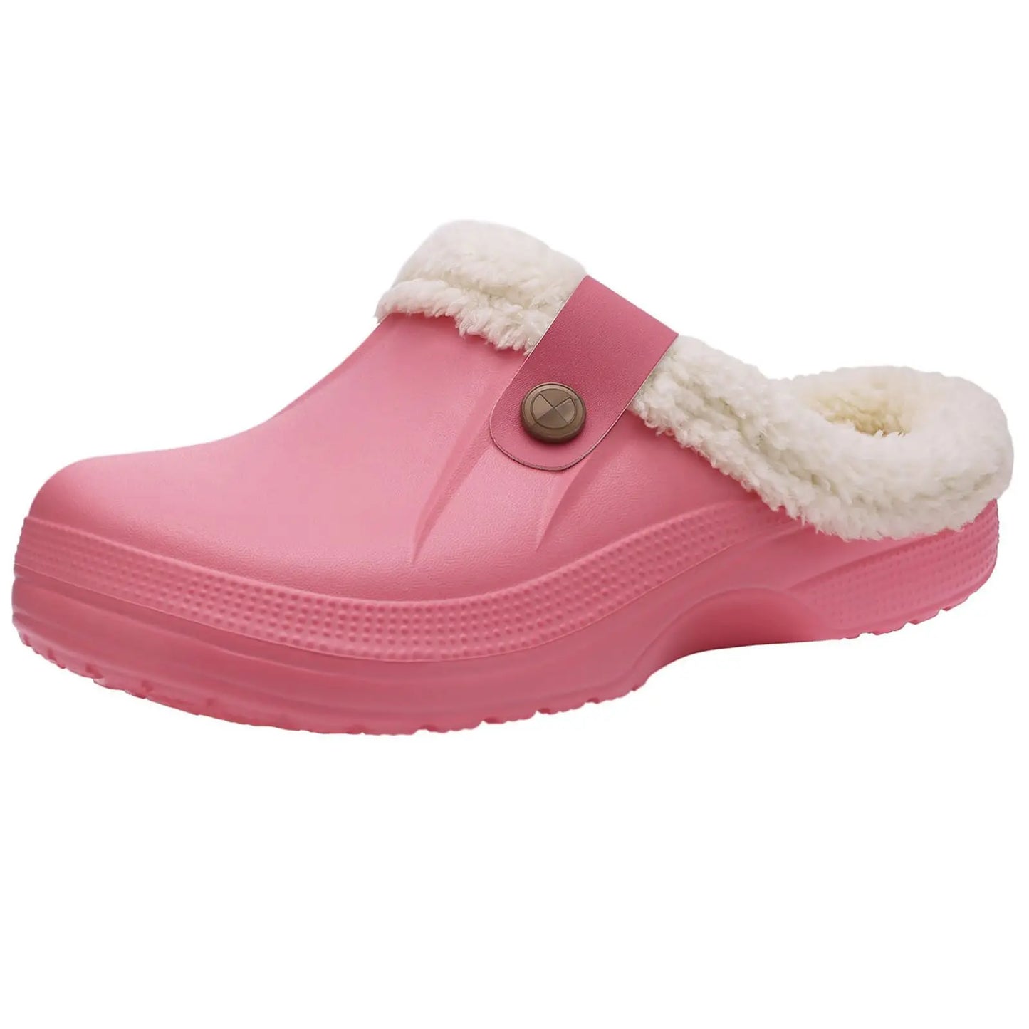 Comwarm New Fuzzy House Slippers For Women Men Winter Clogs