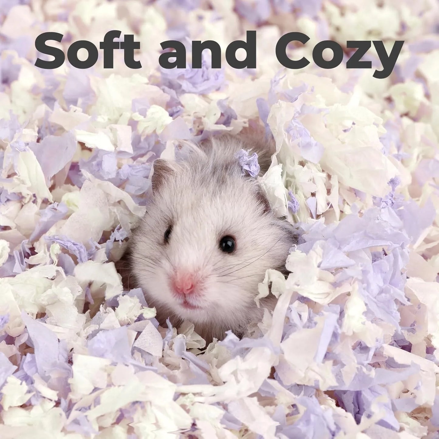 23L/50L Paper Small Pet Bedding Hamster Rabbits Guinea Pigs Odor Control Dust-Free Moisture Absorbent Natural Shavings Bedding