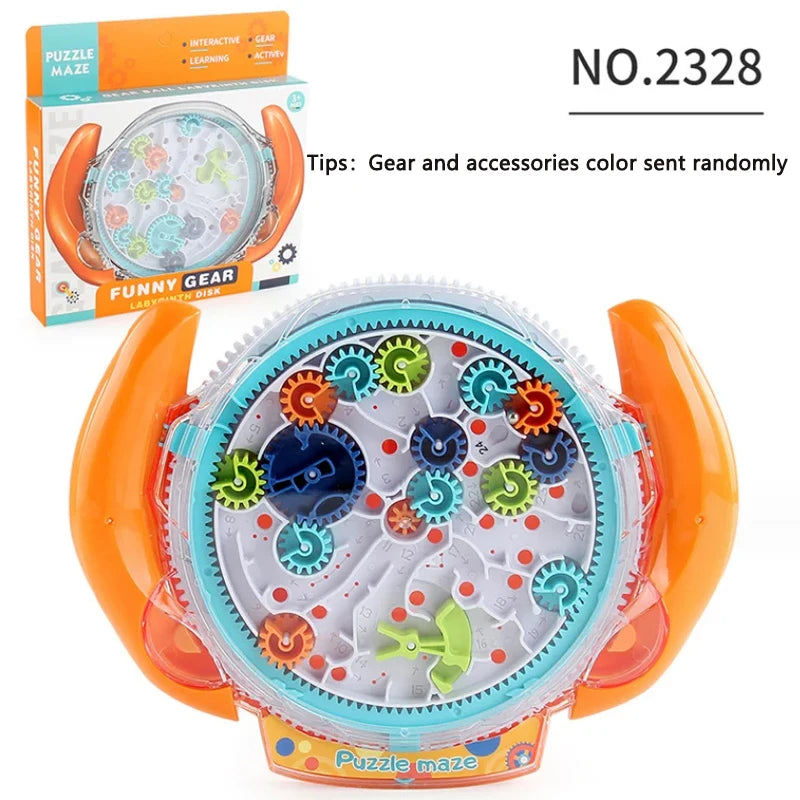 3D Creative Puzzle Maze Magic UFO Speed Cube Toys for Kids