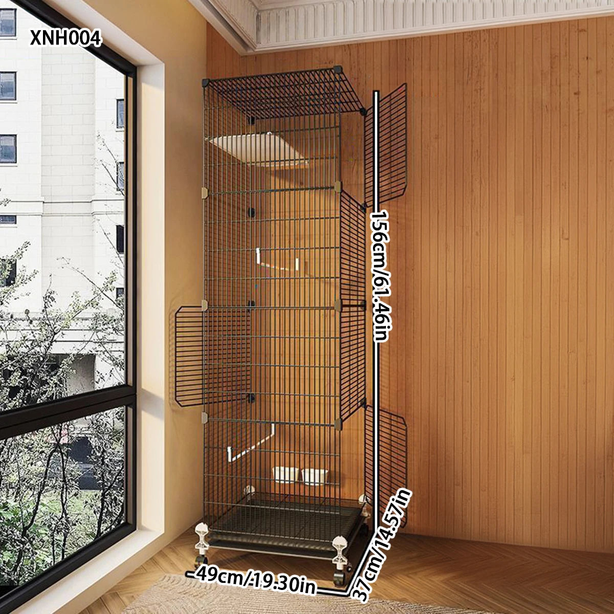 New Bird Cage Parrot Cage Myna Thrush Ecological Large Luxury House Black Phoenix Pearl Bird Special Breeding Box