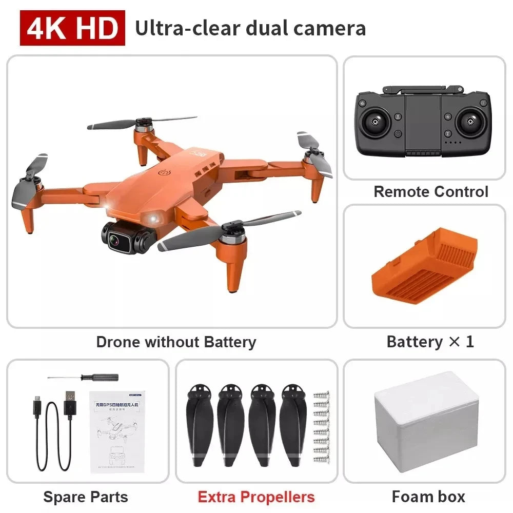 Drone L900 Pro 4K 5G GPS HD Dual Camera Foldable Quadcopter