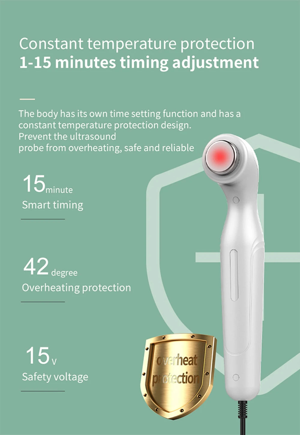 Portable Pain Relief Devices Ultrasound Machine for Arthritis Physical Therapy Body Massager