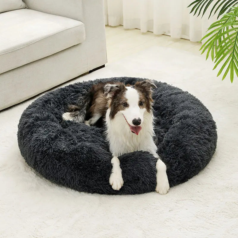 Soft Plush Dog Bed House for Ultimate Comfort and Relaxation Cozy Pet Cushion for Dogs and Cats Ideal Sleeping Sofa