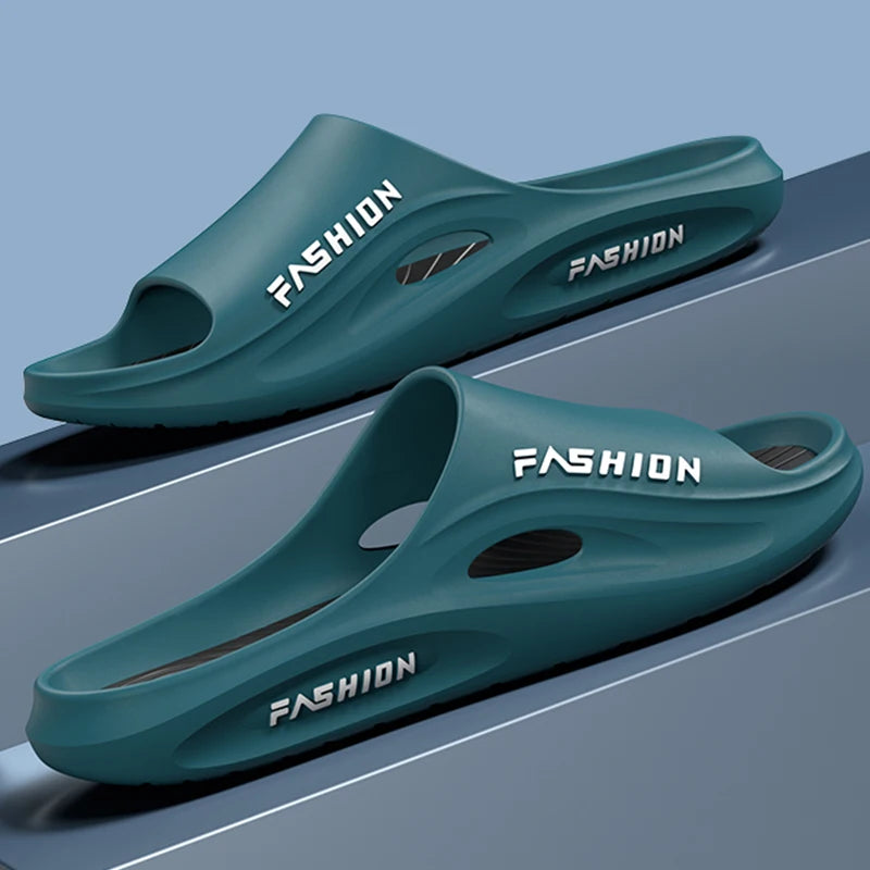 2024 Super Thick Bottom Slippers for Home Use Non-Slip Summer Fashion Slippers for Men