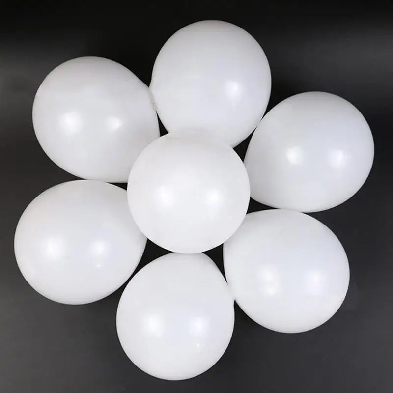 100 Pieces White Latex Balloons for Weddings Birthdays Bridal Showers and Anniversaries Bulk Party Decorations