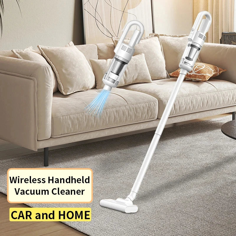 Multifunction Home-Appliance 6500Pa Wireless Car Vacuum Cleaner Portable Handheld