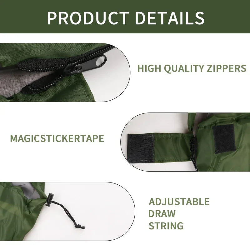 Ultralight Waterproof 4 Season Camping Sleeping Bag Warm Envelope for Backpacking and Hiking