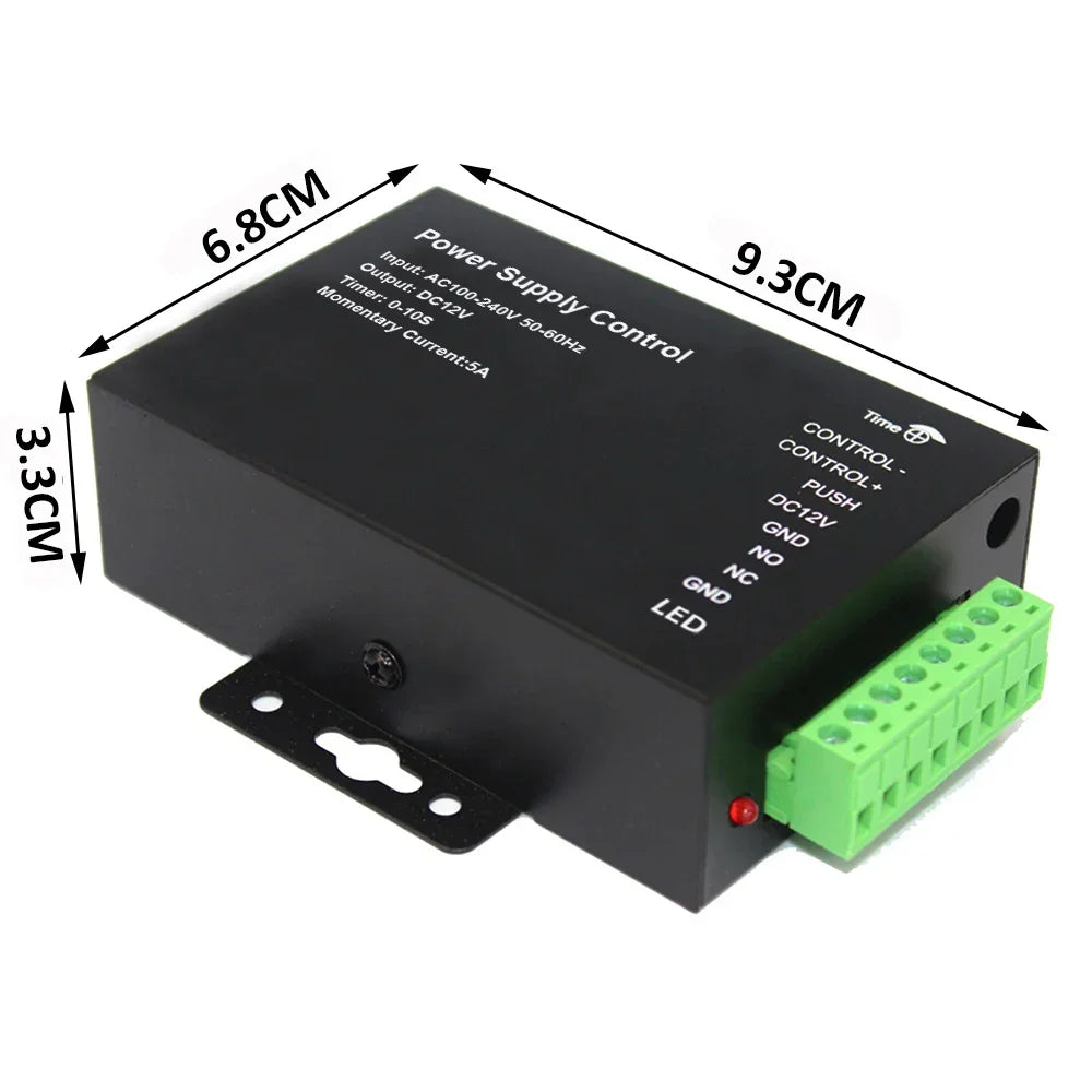DC 12V Door Access Control Power Supply Switch 3A 5A for Electric Lock RFID Fingerprint Systems