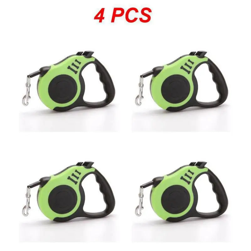 3m Dog Leash for Small Dogs Cat Automatic Retractable Durable Nylon Lead Puppy Outdoor Travel Walking Hiking Traction Rope