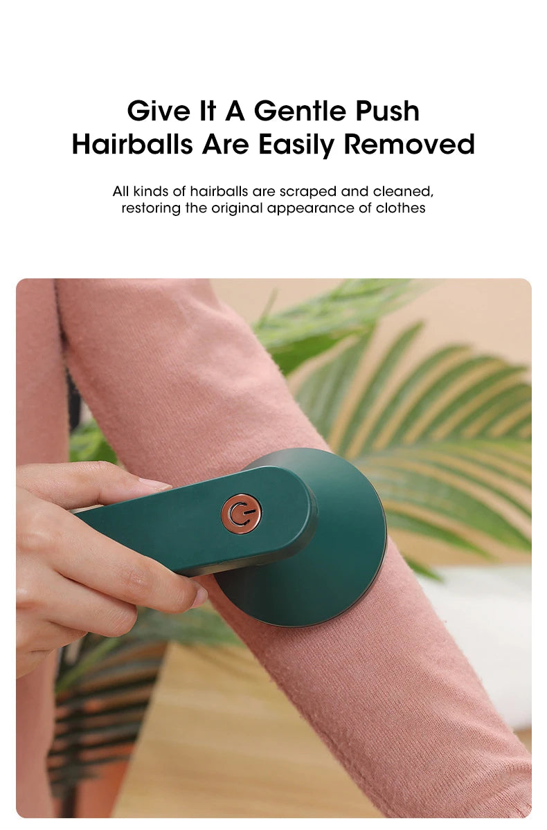 Electric Lint Remover For Clothes Fuzz Fabric Hair Ball Trimmer Portable USB Charging