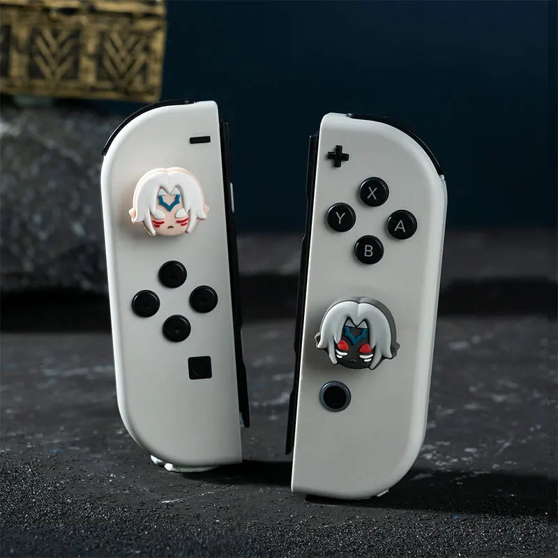 4pcs Cartoon Link Joystick Cover Grip Caps for Nintendo Switch