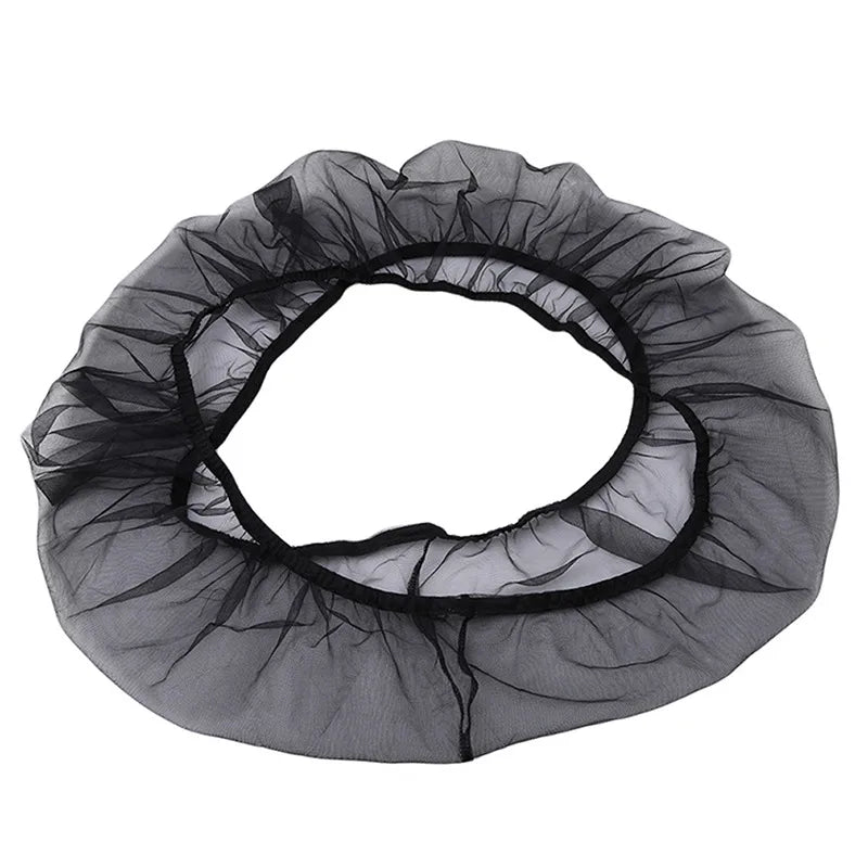 Universal Bird Cage Cover 360 Degrees Covering Bird Cage Mesh Net Elastic Birdcage Cover Soft Bird Seed Guard Skirt For Home