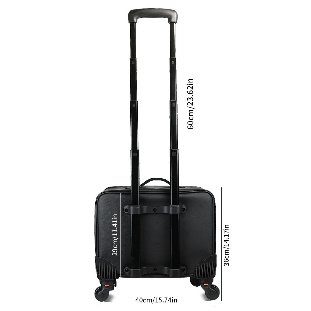 Makeup Travel Case 2in1 Rolling Organizer with Detachable Wheels