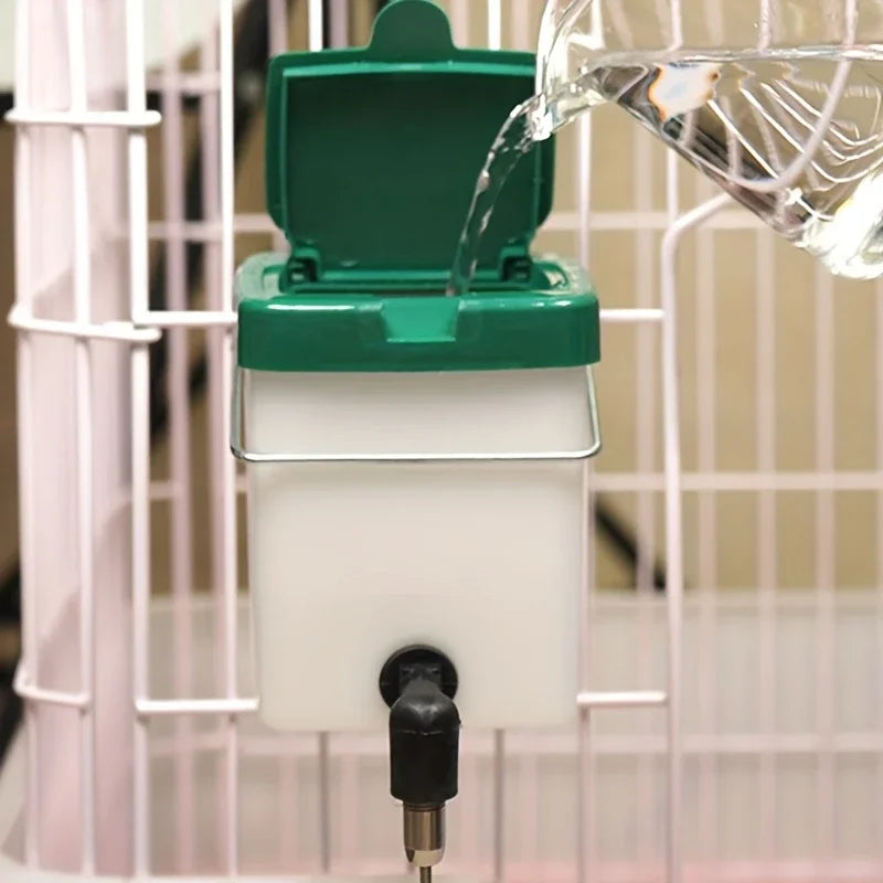 1pc-500ml Plastic Rabbit Drinking Water Bottle Bucket Hamster Dispenser Cage Hanging Feeder Nipple Water Drinker for Guinea pig