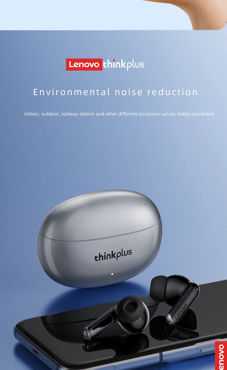 Lenovo Thinkplus XT88 In Ear Bluetooth Earphones With Dual Microphones And Bass HIFI Sound