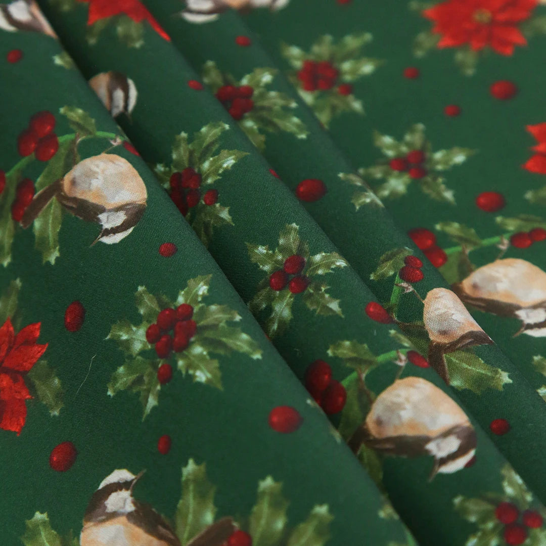 Christmas Series Cotton Fabric 150x50cm Printed Cloth for Sewing Quilting and DIY Projects