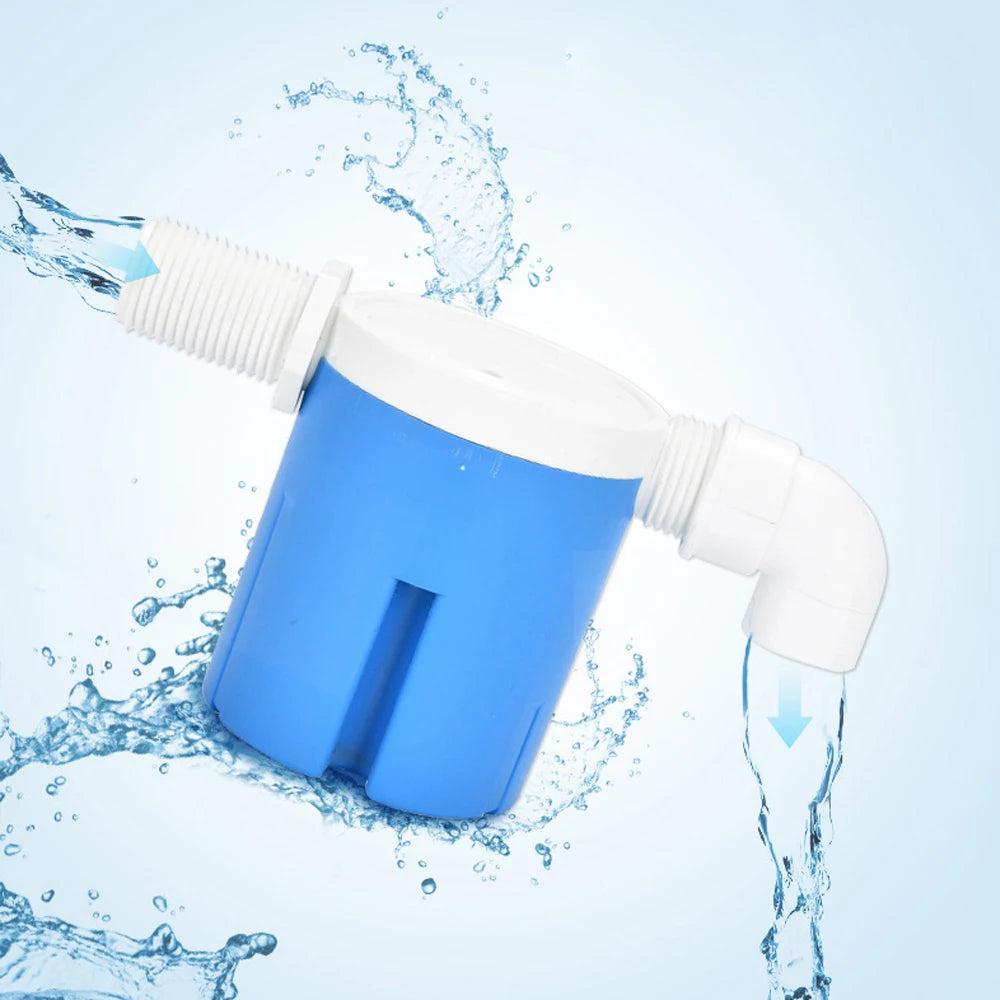 1/2'' 3/4'' 1'' Control de nivel de agua práctico Reemplazo duradero Válvula de flotador completamente automática Balva de bola de nailon anticorrosión