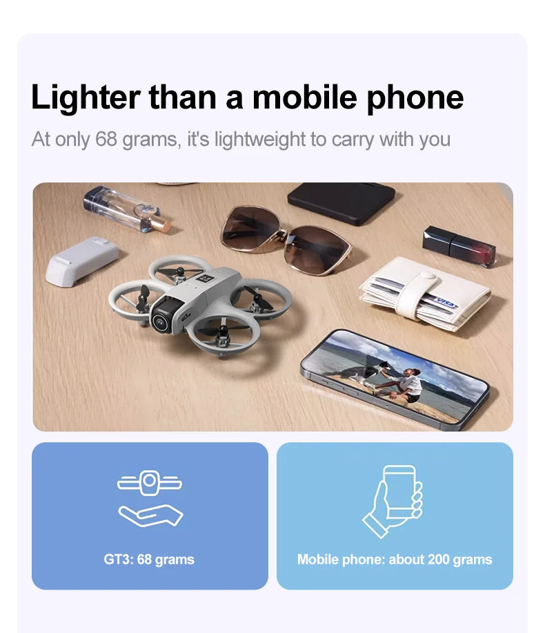 Original GT3 Drone 8K 5G GPS HD Quadcopter UAV