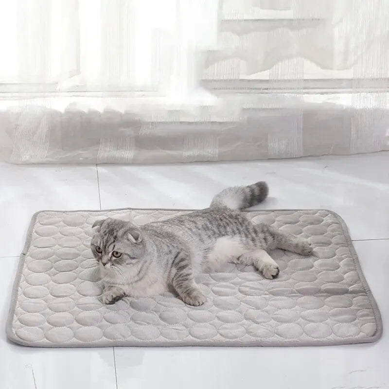 Pet Ice Mats Summer Cooling Sleeping Pad for Small Dogs and Cats