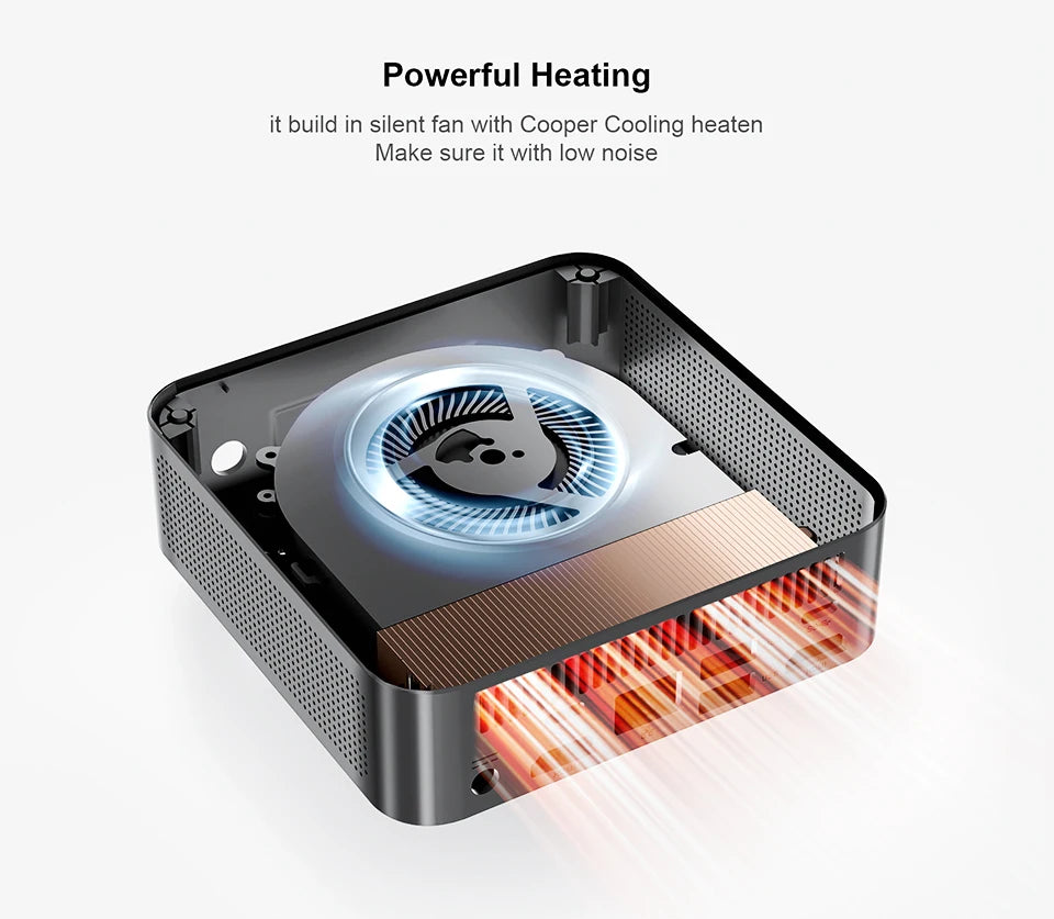 Chatreey T9 Mini PC Intel Alder Lake N100 4K 60Hz Dual SSD