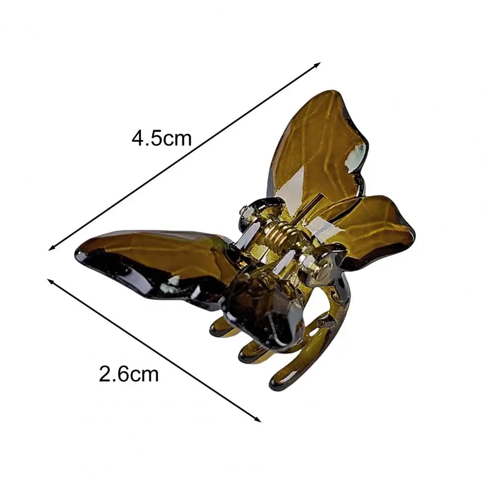2Pcs Butterflies Hair Clip for Girls Mini Braiding Accessories