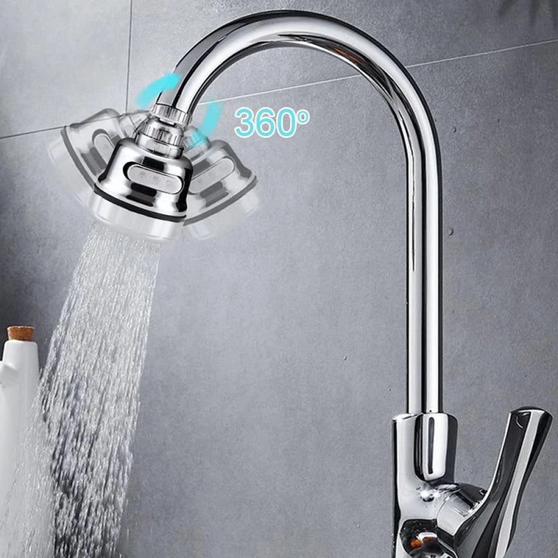Grifo de fregadero con 2 o 3 modos y rotación de 360 grados, tubo de extensión de filtro, grifo de ahorro de agua para ducha, accesorios universales para cocina