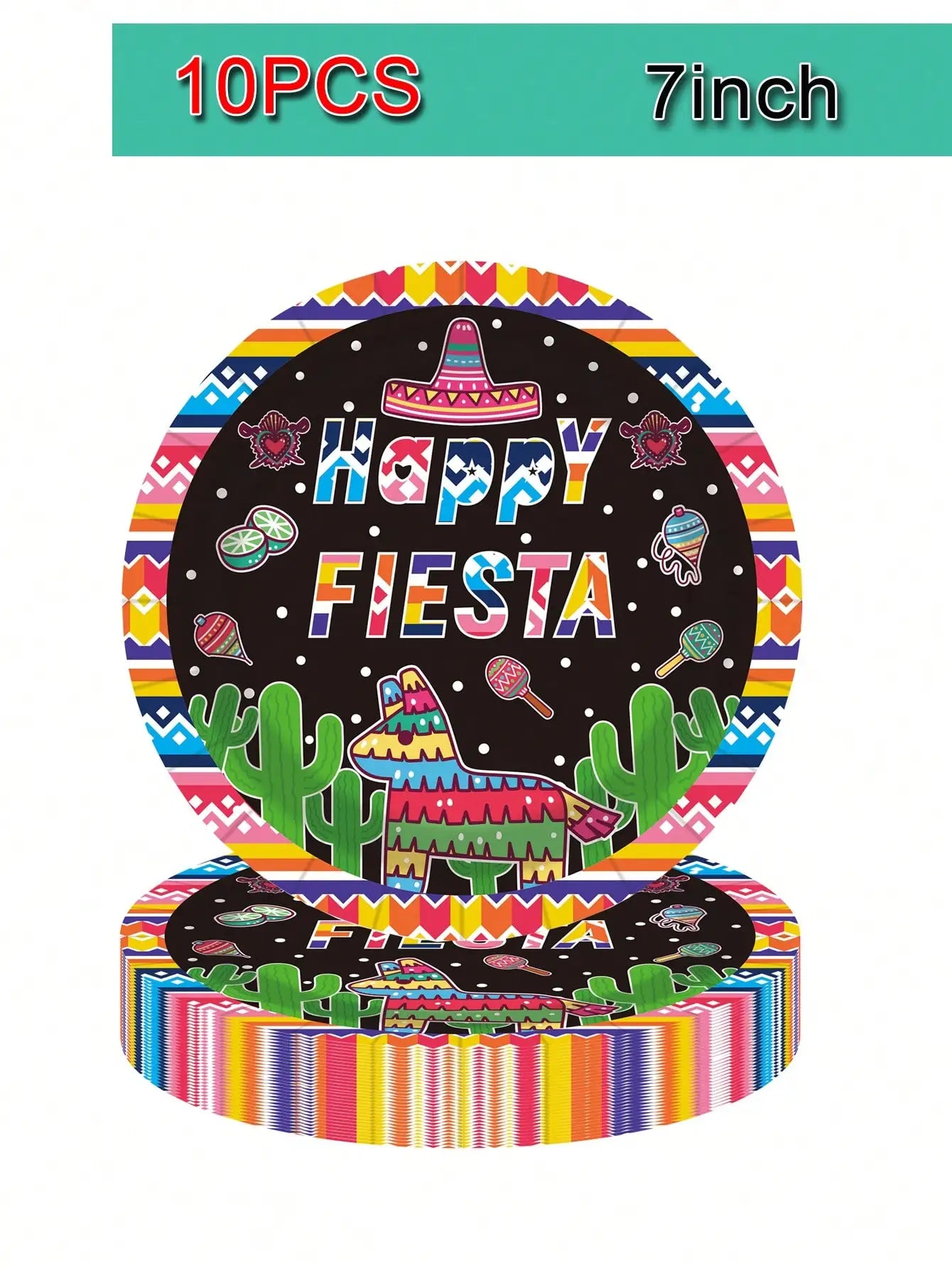 Mexican Fiesta Disposable plates