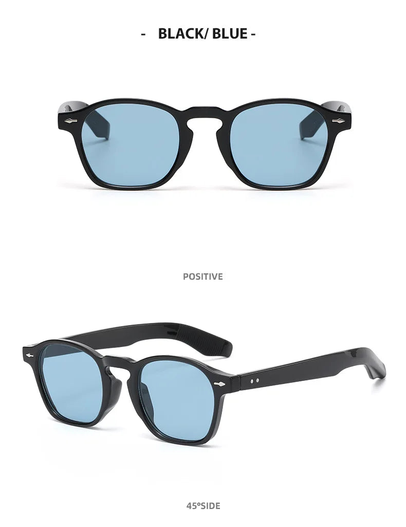 Vintage Retro Style Men Women Sunglasses Square Shape Anti-glare Fashion Sun Glasses