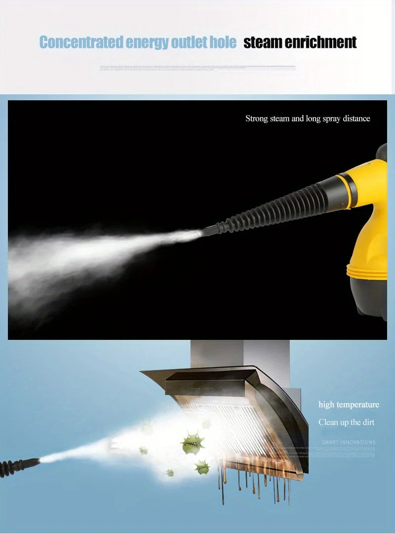 Hand-held High Temperature Steam Cleaner for Kitchen and Car