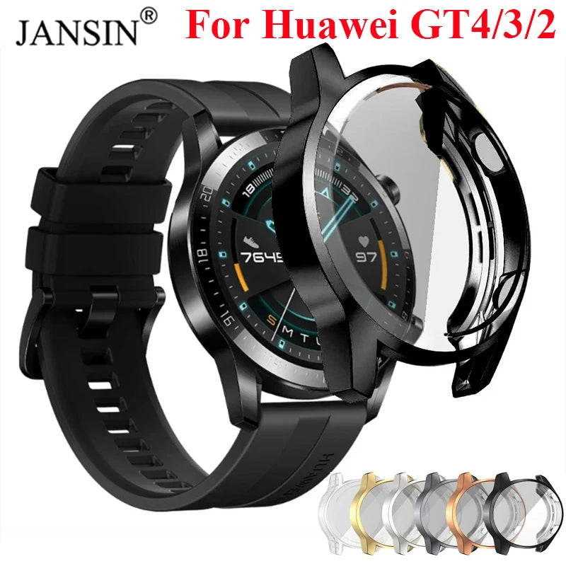 TPU Case for Huawei Watch GT4 GT3 GT2 46mm All-Around Protection