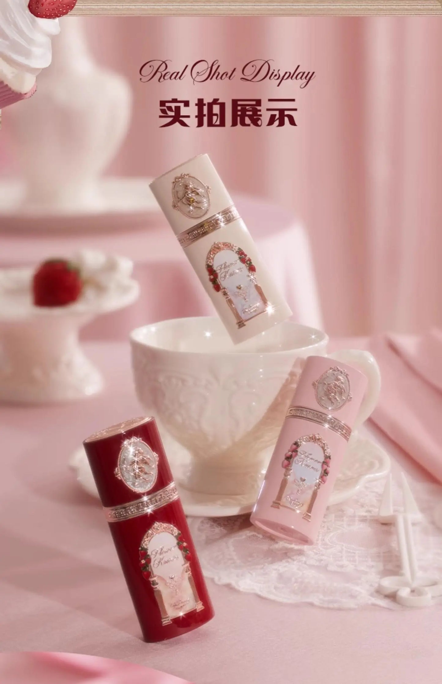 Flower Knows Strawberry Cupid Liquid Blush Long Lasting Hydrating Creamy Blusher for Effortless Makeup