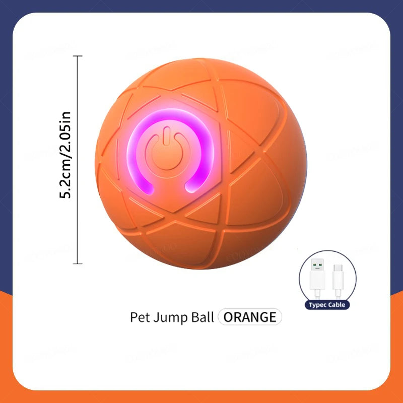 Smart Dog Toy Ball Electronic Interactive Pet Toy USB Moving Ball