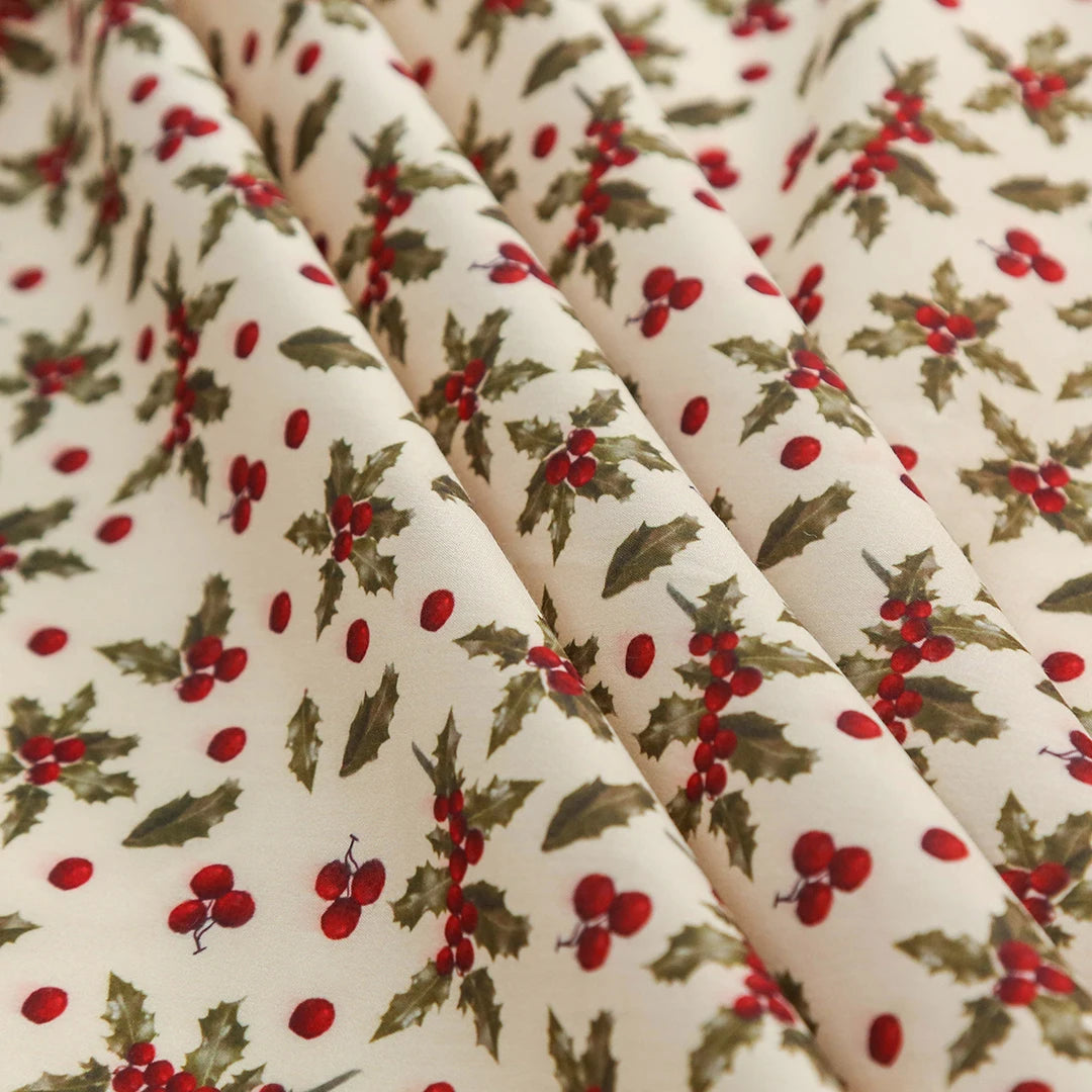 Christmas Series Cotton Fabric 150x50cm Printed Cloth for Sewing Quilting and DIY Projects