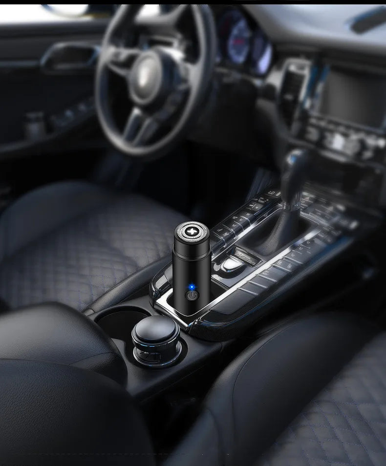 Portable Mini Electric Shaver Razor USB Rechargeable Hair Trimmer for Home Travel Use