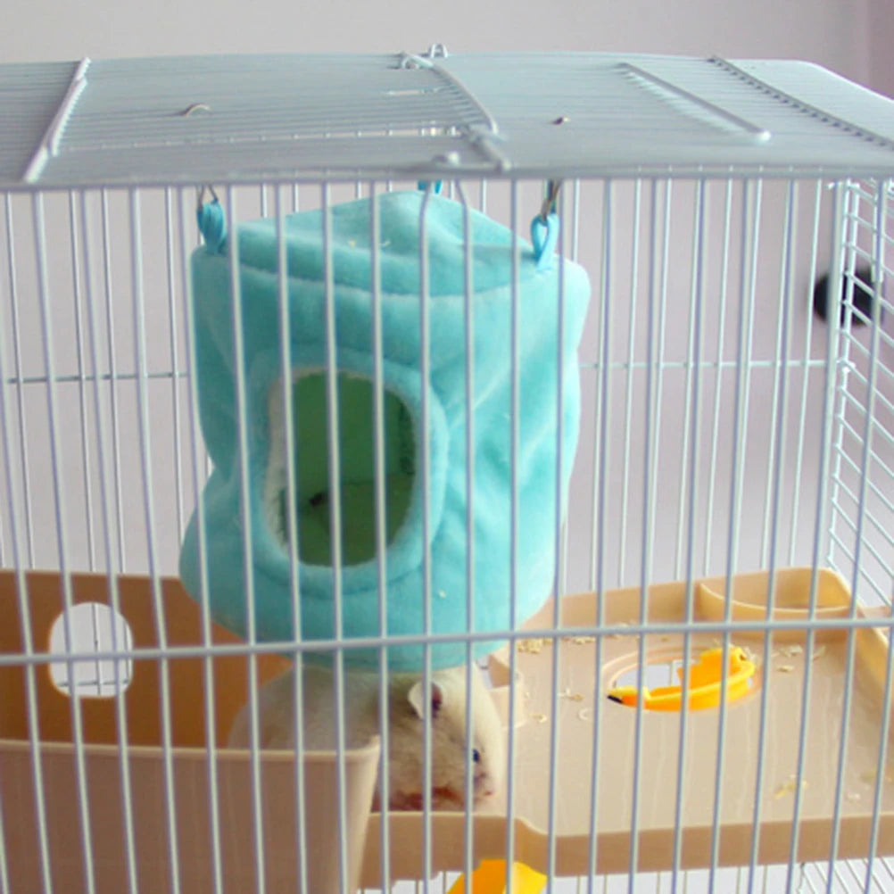 1pcs Warm hamster hammock hanging bed house rat syrian hamsters parrot nest ferret squirrel toy pet