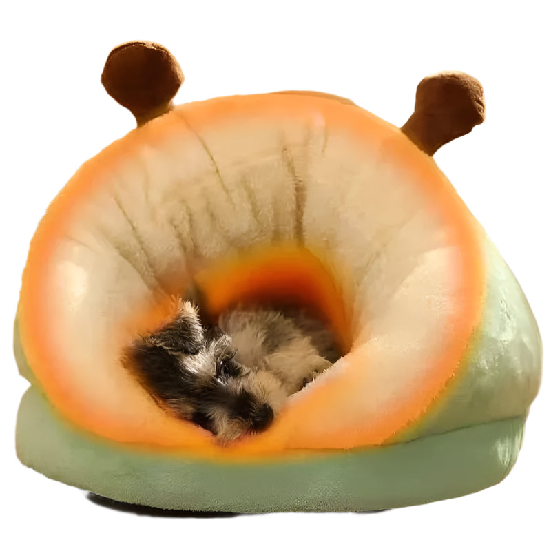 Warm Small Dog Kennel Bed Breathable Slipper Shaped Pet House Foldable Washable Cat Sleep Bag