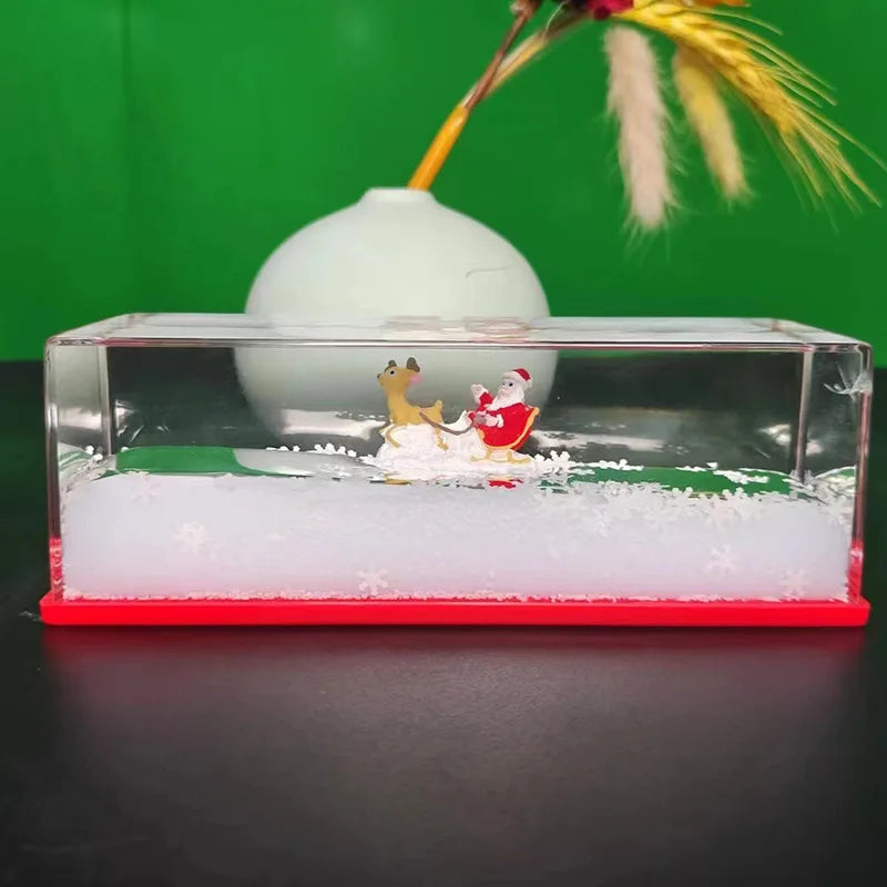 Going Merry Thousand Sunny Floating Ship Hourglass Drift Bottle Nautical Home Decor