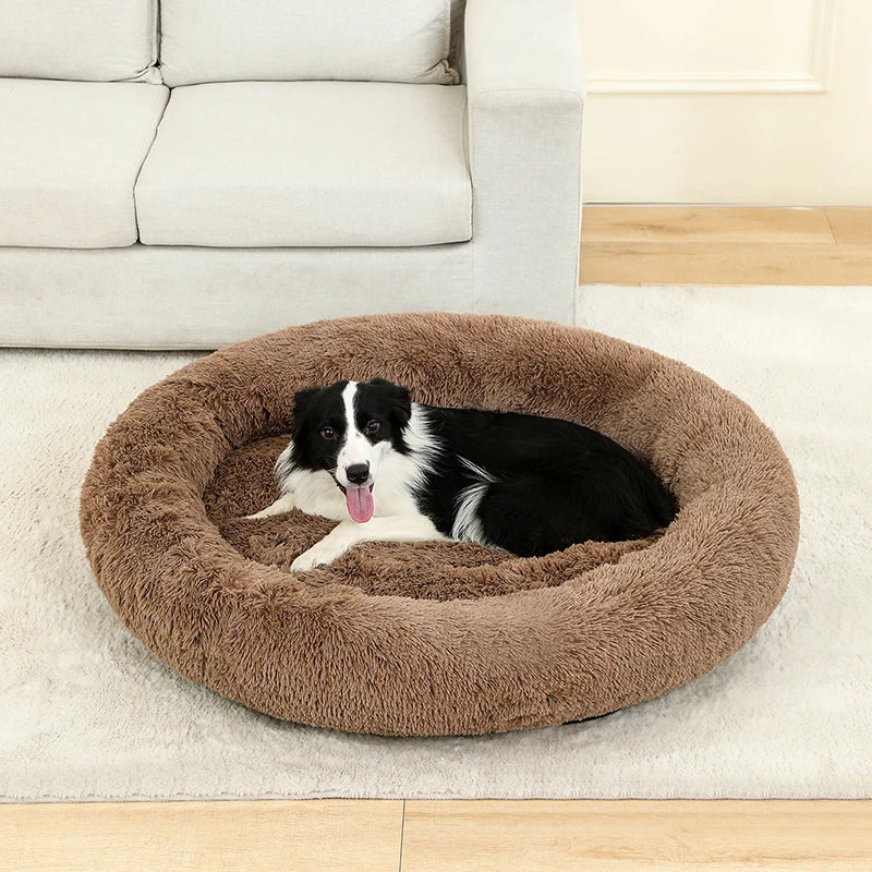 Soft Plush Dog Bed House for Ultimate Comfort and Relaxation Cozy Pet Cushion for Dogs and Cats Ideal Sleeping Sofa