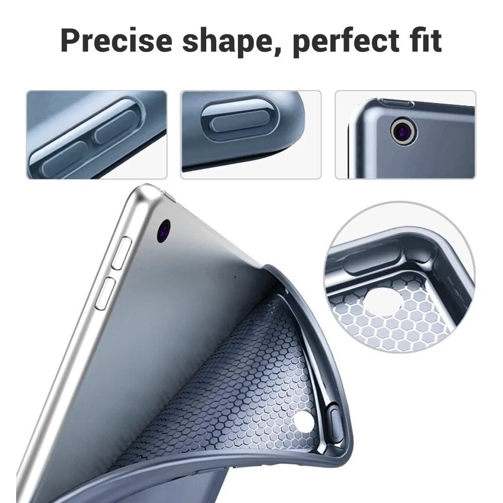 Smart Case for iPad 9.7 2018 2017 Magnetic PU Leather Cover
