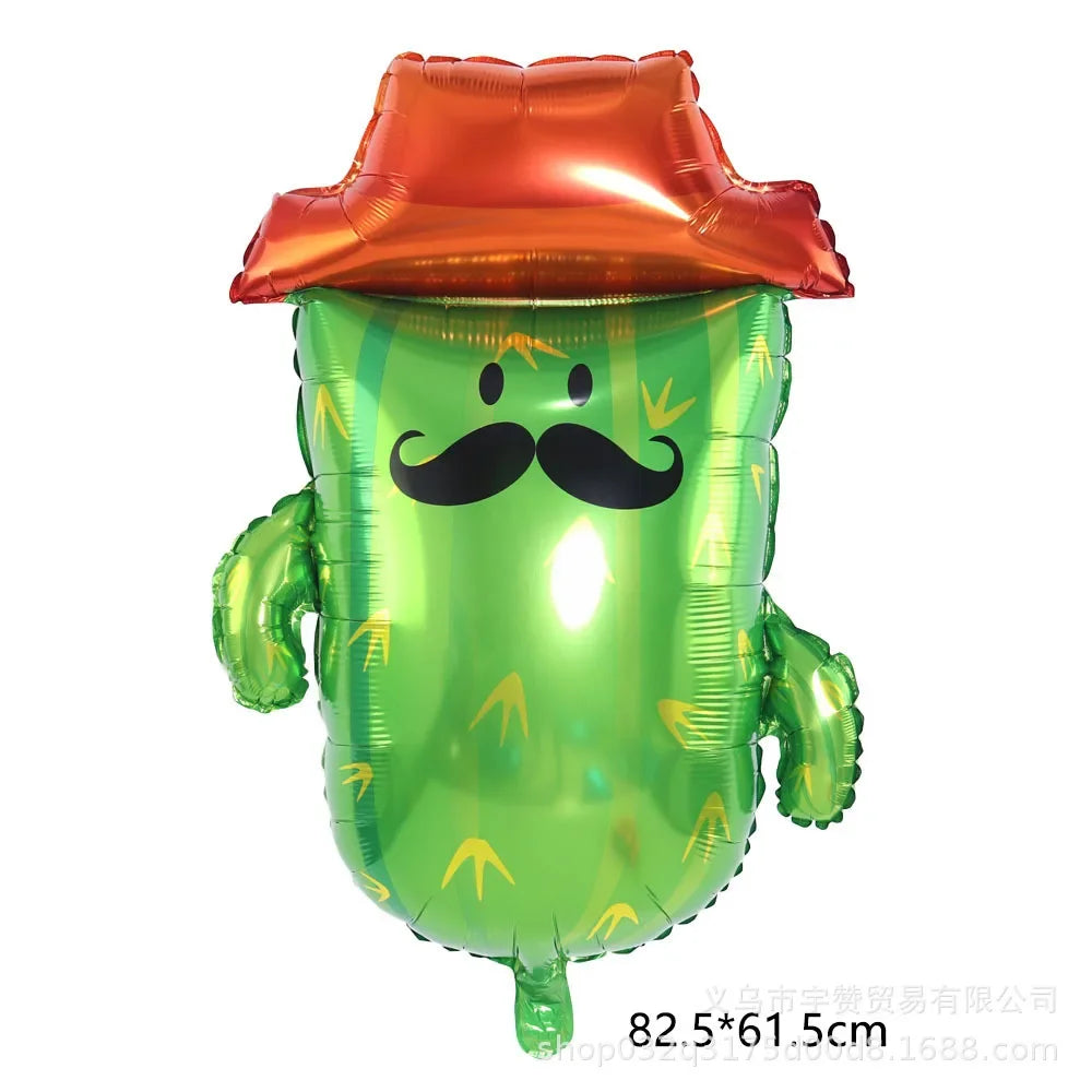 Festival Party Mexican Aluminum Balloons