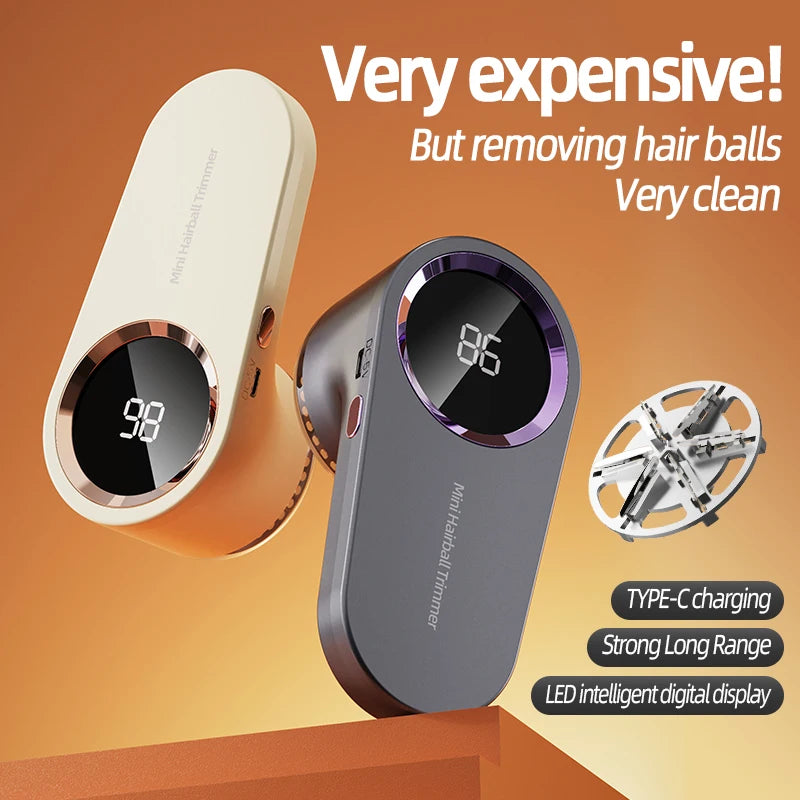 Portable Hair Ball Trimmer USB Rechargeable Lint Remover
