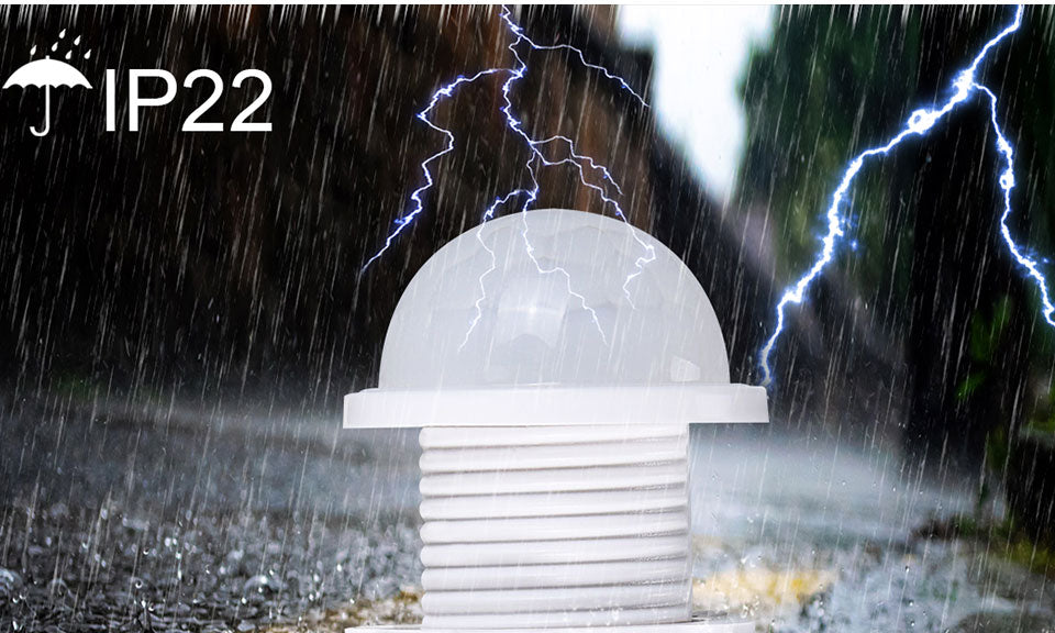 2 interruptores detectores de sensor PIR inteligentes, 110 V, 220 V, luz infrarroja de cuerpo humano, encendido y apagado automático para lámpara LED, panel de luz de techo