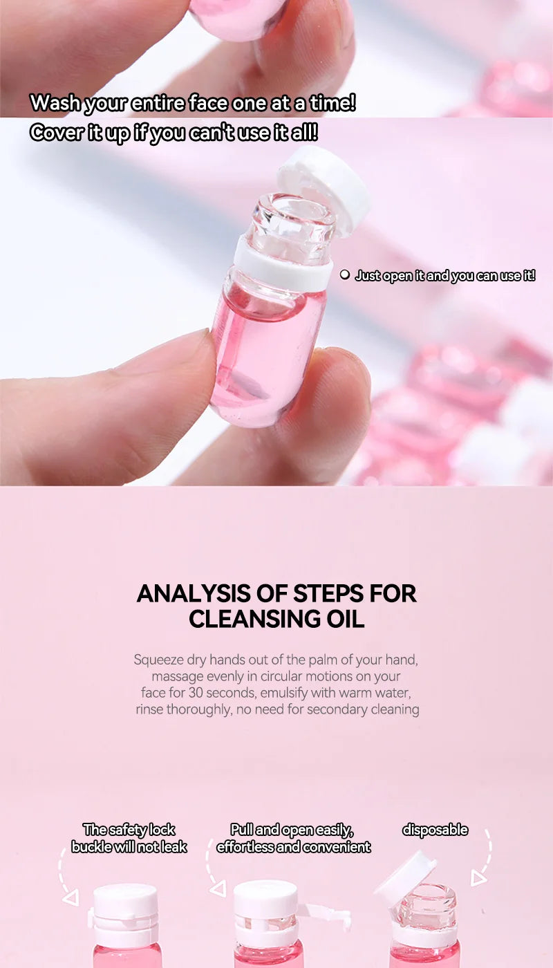 ZVEV Micelle Water Makeup Remover Capsules - 40 Plant Essence Purifying Capsules for Eyes Lips and Face Perfect for Travel