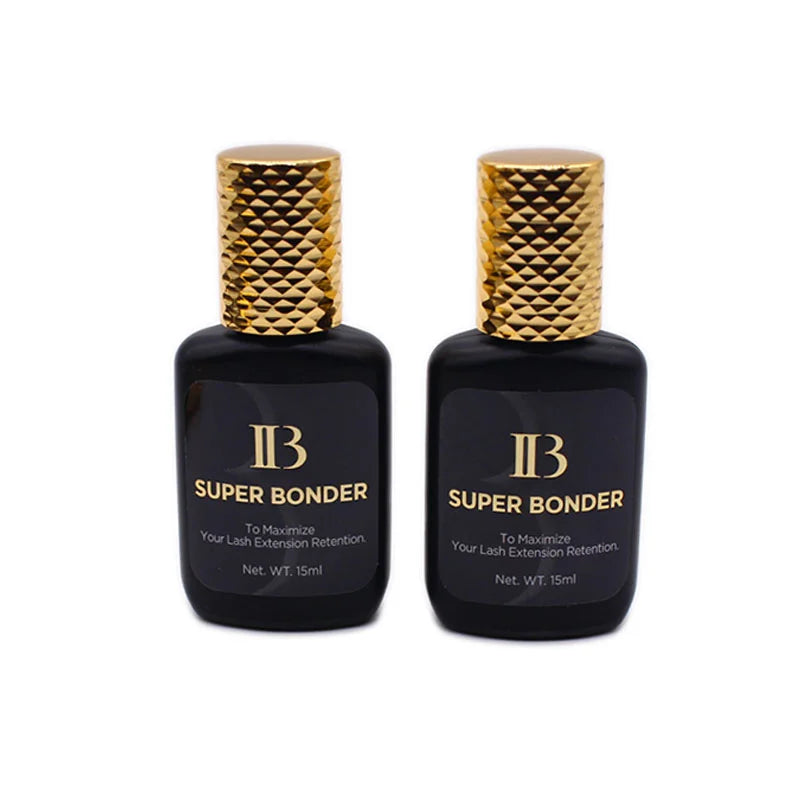 Korea Original IBeauty Eyelash Extensions Glue 15ml Duo IB Primer Super Bonder Adhesive for Long Lasting False Lashes