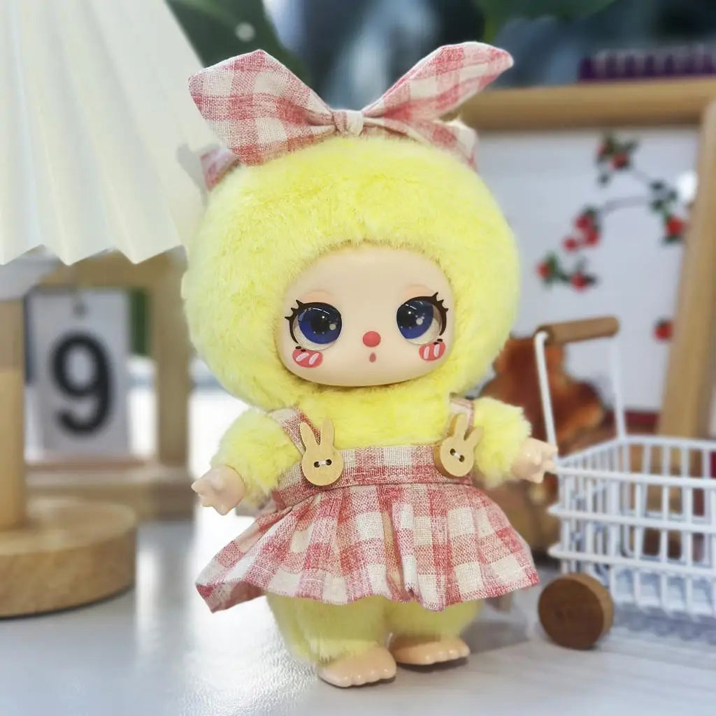 For Liila Lucky Cat Dresses Cute Doll Outfit Accessories