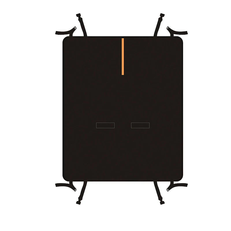 Dog Car Seat Cover for Back Seat Durable Oxford Hammock