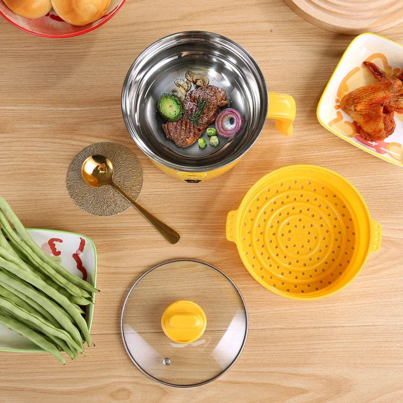 1.8L 220V Mini Multifunctional Electric Hot Pot for Dorms