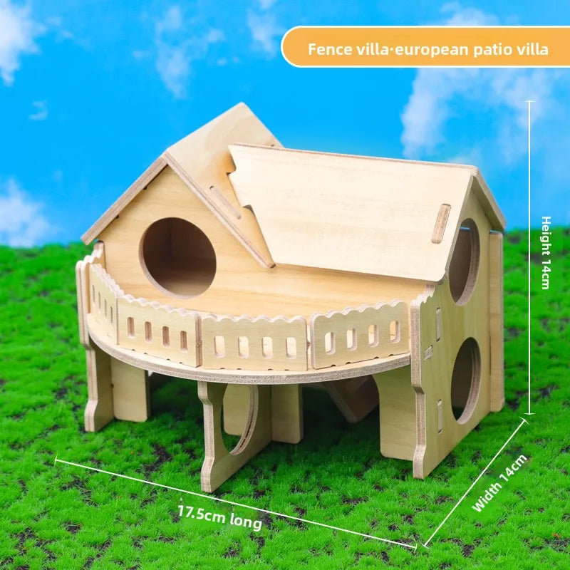 Hamster Cage Tunnel Pipes - DIY Modular Connecting Tubes for Pet Habitat Landscape Design Exercise Run Accessories 햄스터